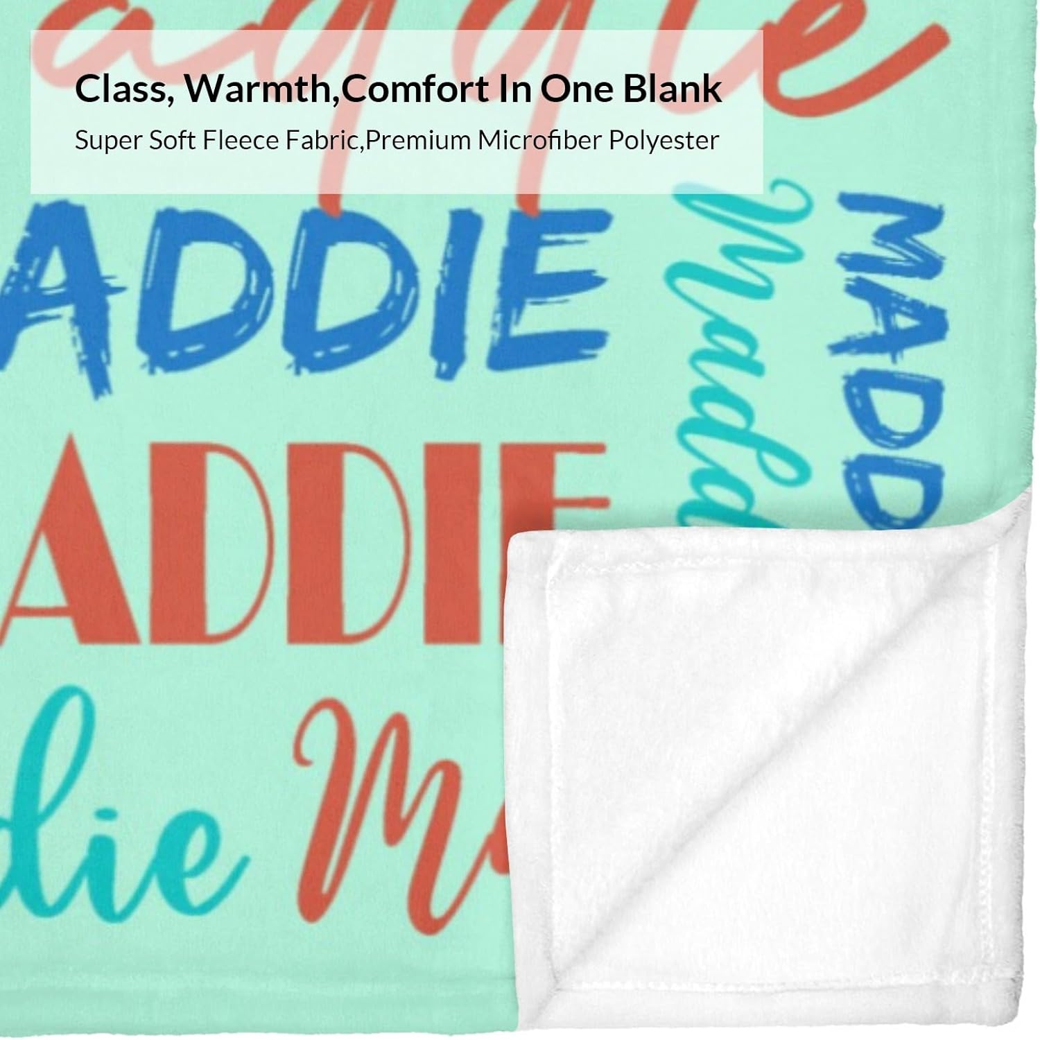 Personalized Blanket for Kids Adult Customized Name Blanket Flannel Custom Blanket with Name Personalized Name Blanket and Throw Name Blankets Personalized Kids Adult