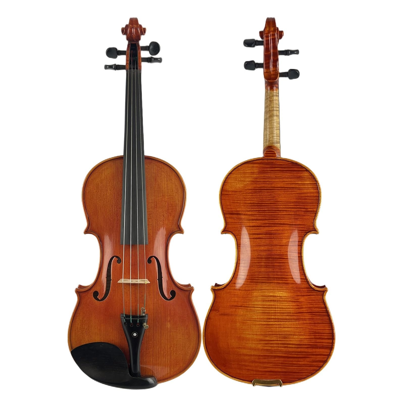 Violino Violino 4/4 con Retro in Un Unico Pezzo, Suono Eccellente. Custodia E Archetto Senza Tono Forte per Violino 4/4