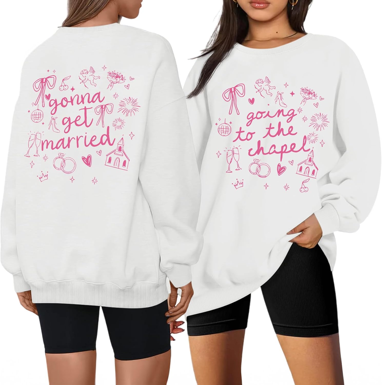 Going to The Chapel Bride Sweatshirts Bride to Be Sweatshirt Bachelorette Sweatshirt for Bridal Party Wedding Gifts