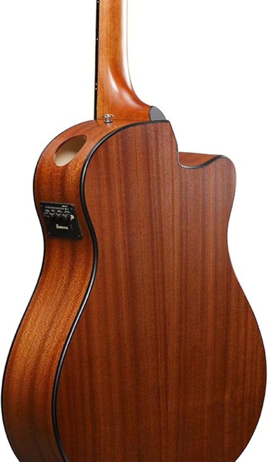Ibanez AAM50LCE Advanced Acoustic Auditorium Left-handed Acoustic-electric Guitar - Open Pore Light Brown Sunburst