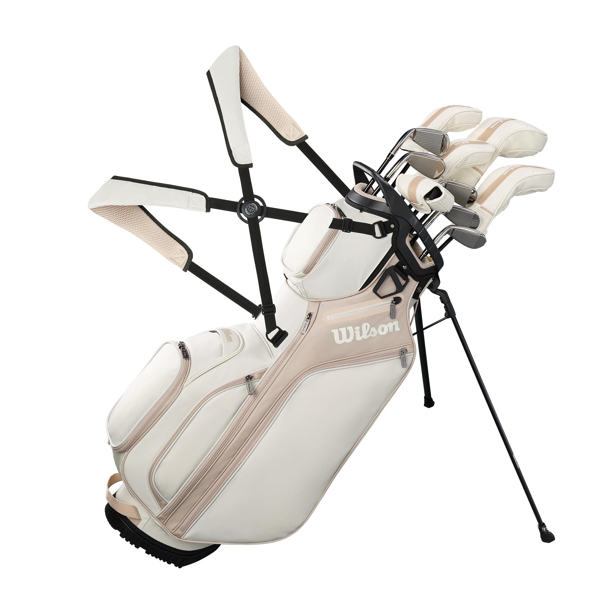 Wilson Aurora Golf-Set für Damen, mit Standtasche, rechte Hand, Standard