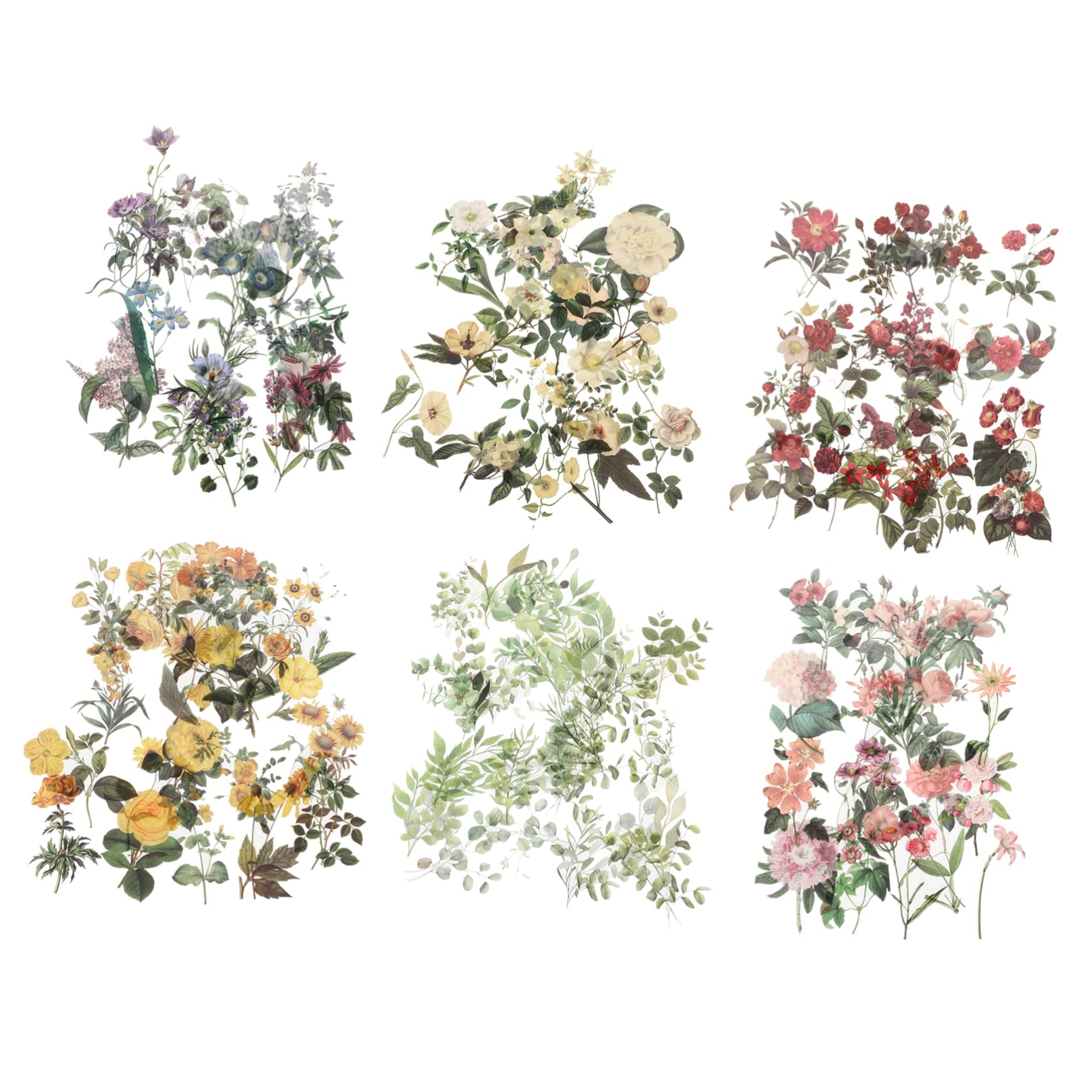 NUOBESTY 24paquetes Pegatinas De Para Scrapbooking De Manualidades Aesthetic De Stickers Para Álbumes y Para Proyectos y