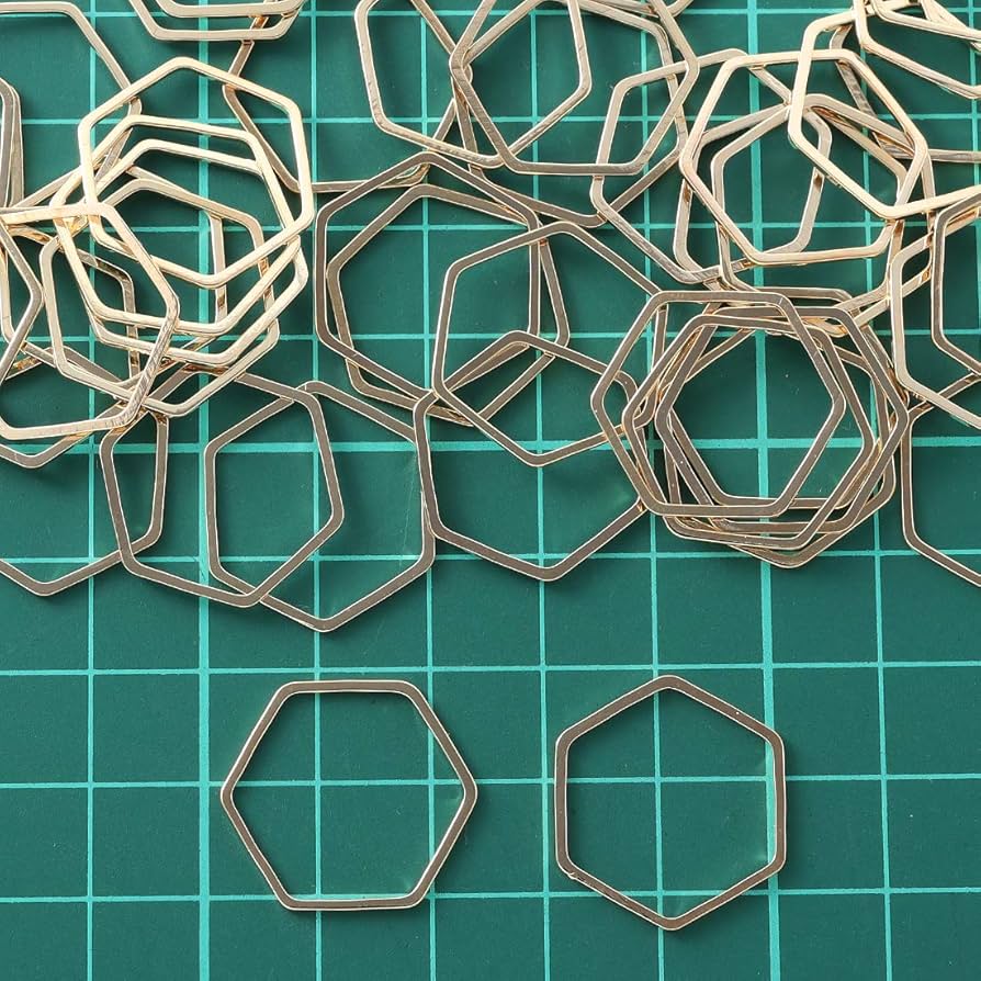 K18YG 六角形チャーム 楽天市場】六角形 チャームの通販