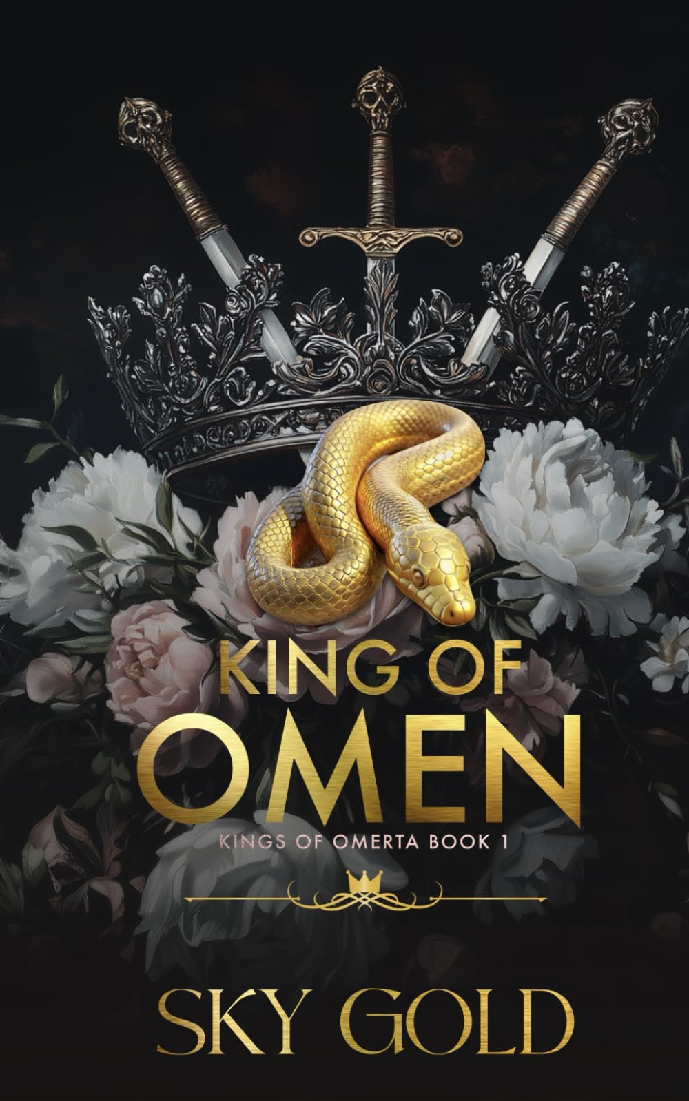 King of Omen: A Dark Mafia Forced Proximity Romance: 1 (Kings of Omertà)