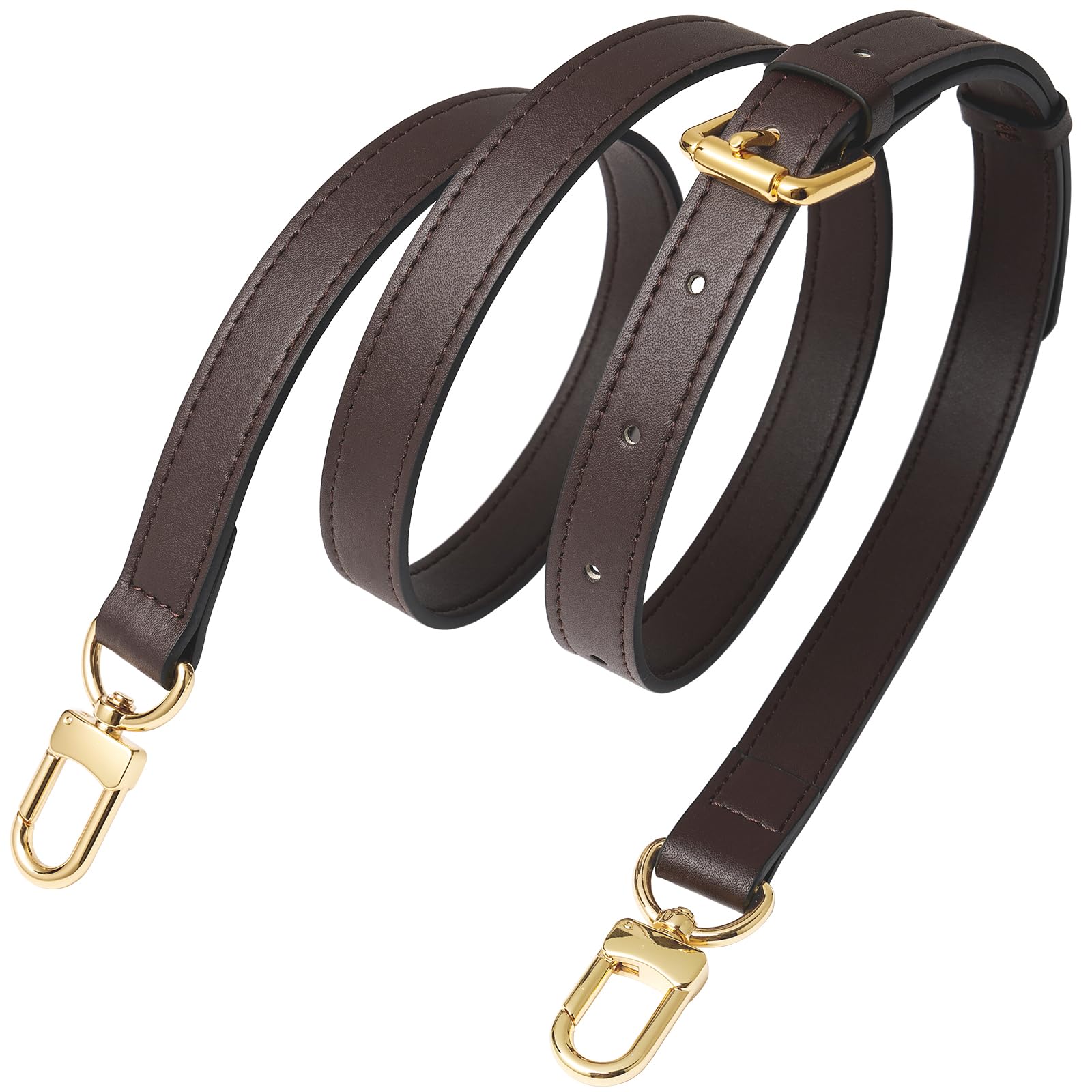 Vachetta - Correa de piel ajustable para bolsas pequeñas, Pochette Mini NM Eva Favorite PM MM Nano Speedy