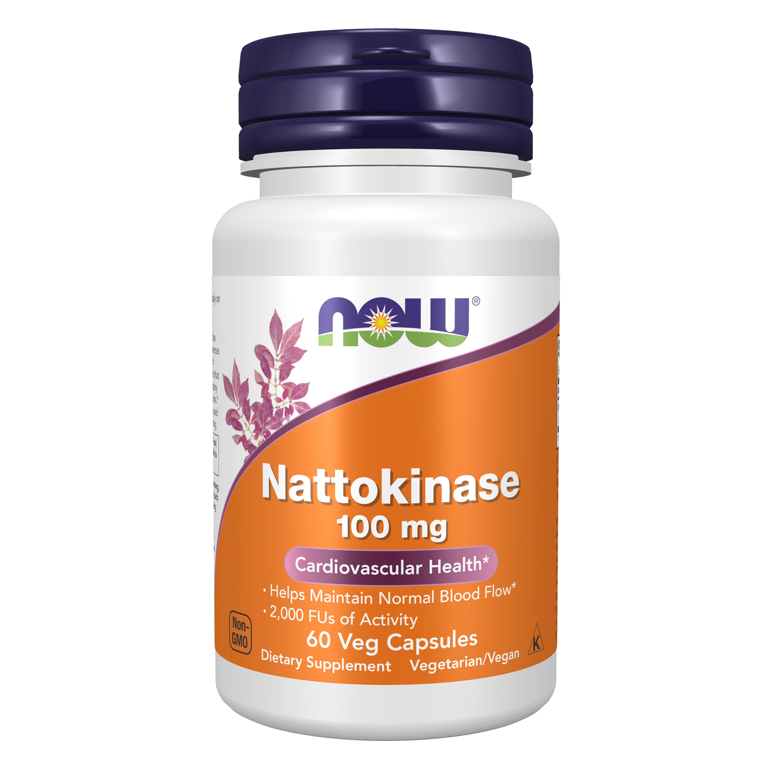 Amazon.com: NOW Supplements, Nattokinase 100 mg (from Non-GMO Soy
