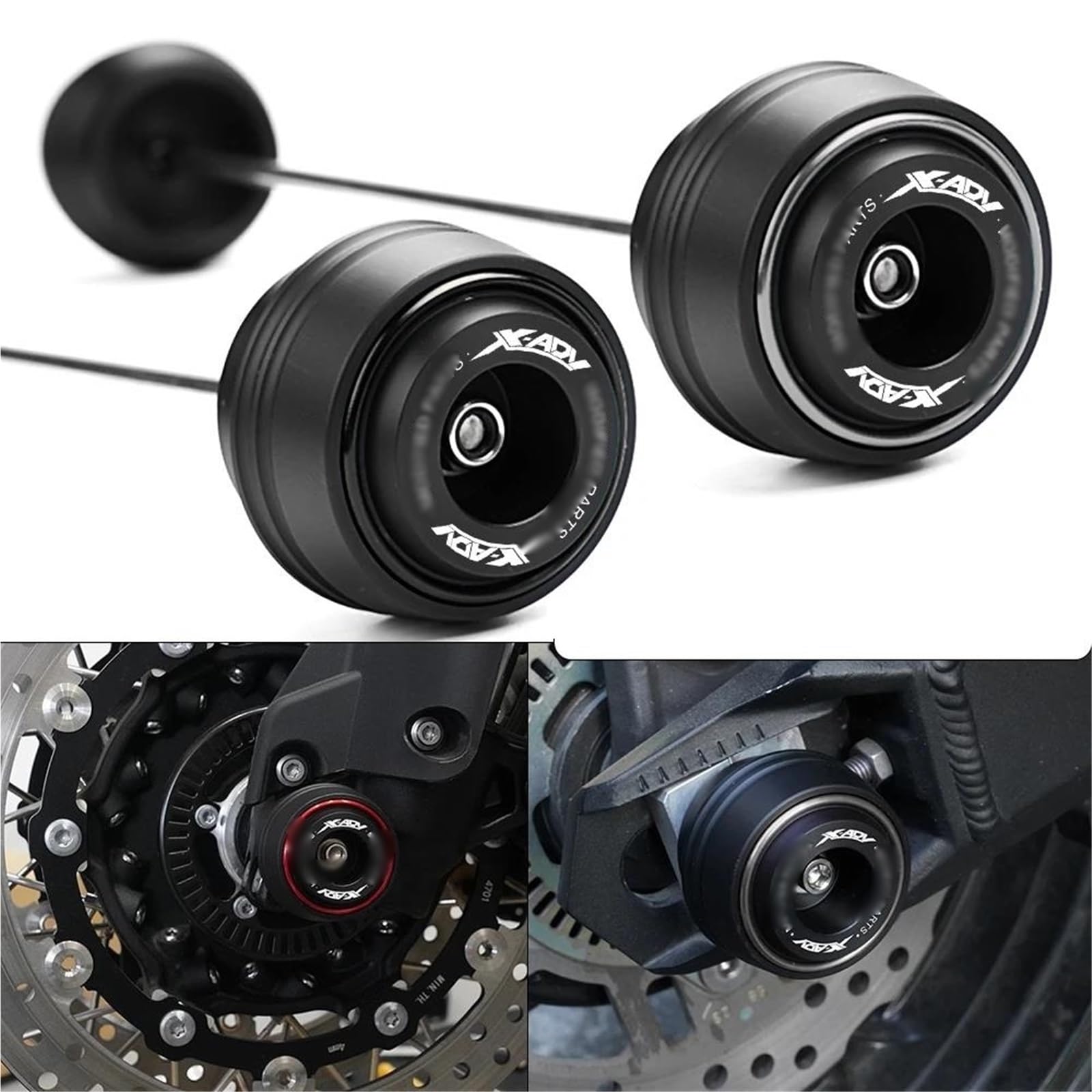 Protezioni Per Telaio X-ADV 750 2019-2025, Slider In Alluminio CNC E POM, Antiribaltamento