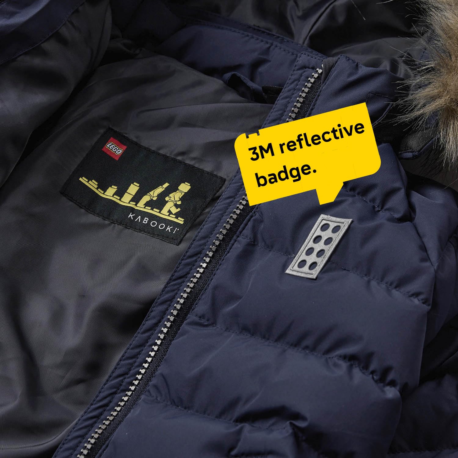 Kabooki Lwjulio Chaqueta para lluvia Bebé-Niños