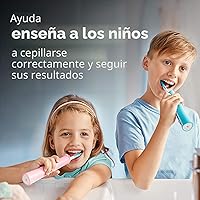 Vista 5 de Cepillo dental eléctrico recargable con conexión a Bluetooth Philips Sonicare para niños, Estándar