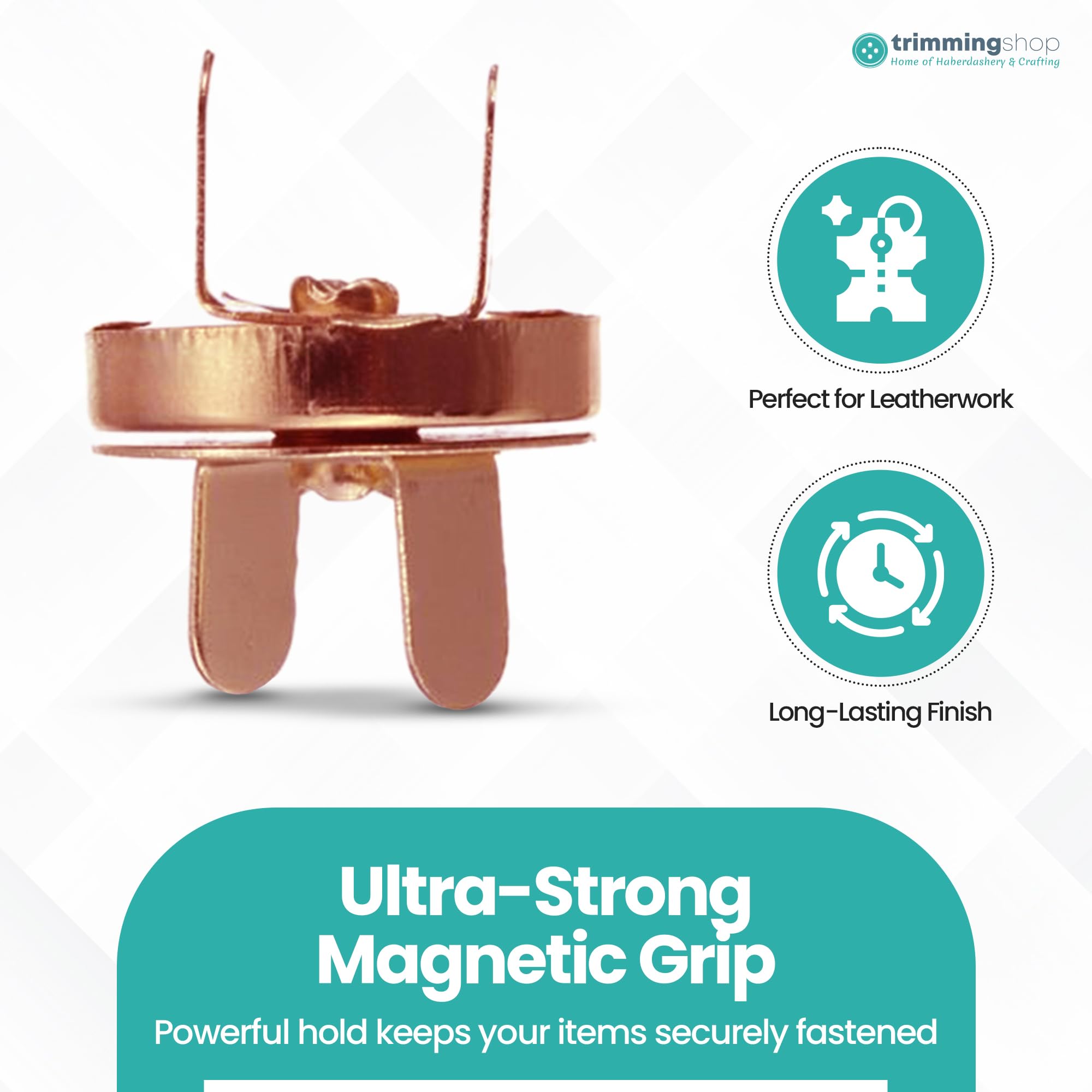 Fermoir Magnétique à Bouton-pression En Métal, Fermeture Pour Vêtements, Sac, Bricolage, Artisanat, Accessoires De Couture, 5 Ensembles