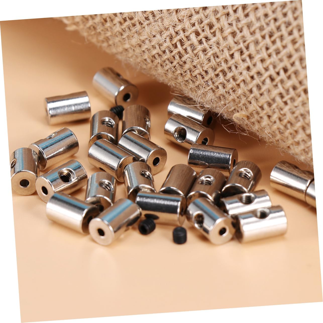 1set Replaceable Locking Pin Backs for Brooches Metal Backing with Wrench for Crafts Jewelry Making and Accessories Kit