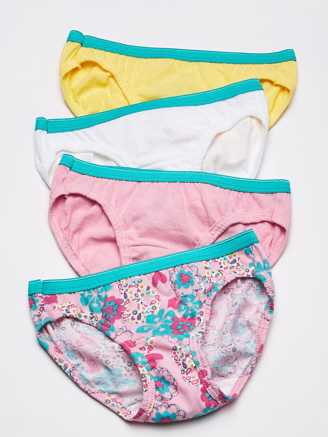 Hanes Paquete de Bikini de 18 piezas Big Girls, surtido