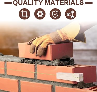10 Pcs Masonry Line Blocks, Masonry String Lines Concrete Blocks for Masonry Tools
