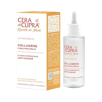 CERA DI CUPRA - Collagen and Vitamin Serum - Concentrated Anti-Aging Solution - Multivitamin Complex for Skin Reconstruction 30 ml