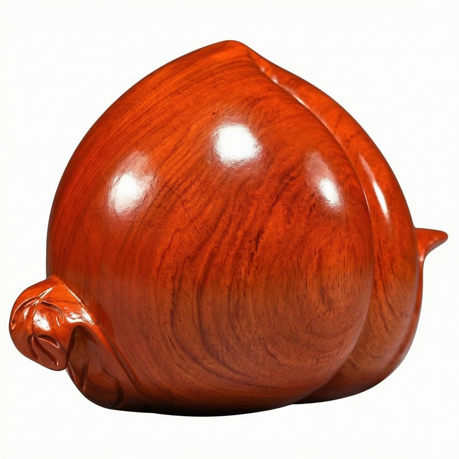 rockible Décoration Table En Bois | Ornement En Bois Rose, Texturé, Sculpture Autoportante, pr lon, Bureau, Entrée, Amateurs D'artinat, Bois, 16CM