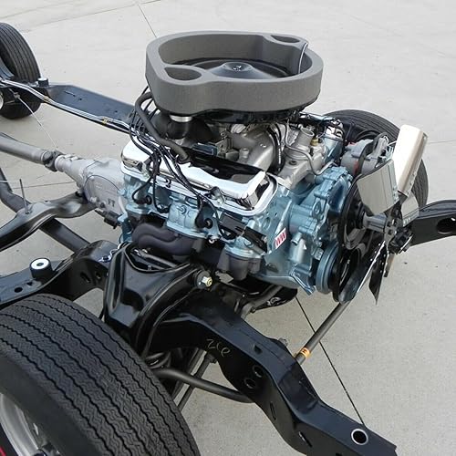 Miniatura 3 de Inline Tube Repuesto para 1966-70 Pontiac All V8 Engine Pintura Azul Metálico 1 unidad