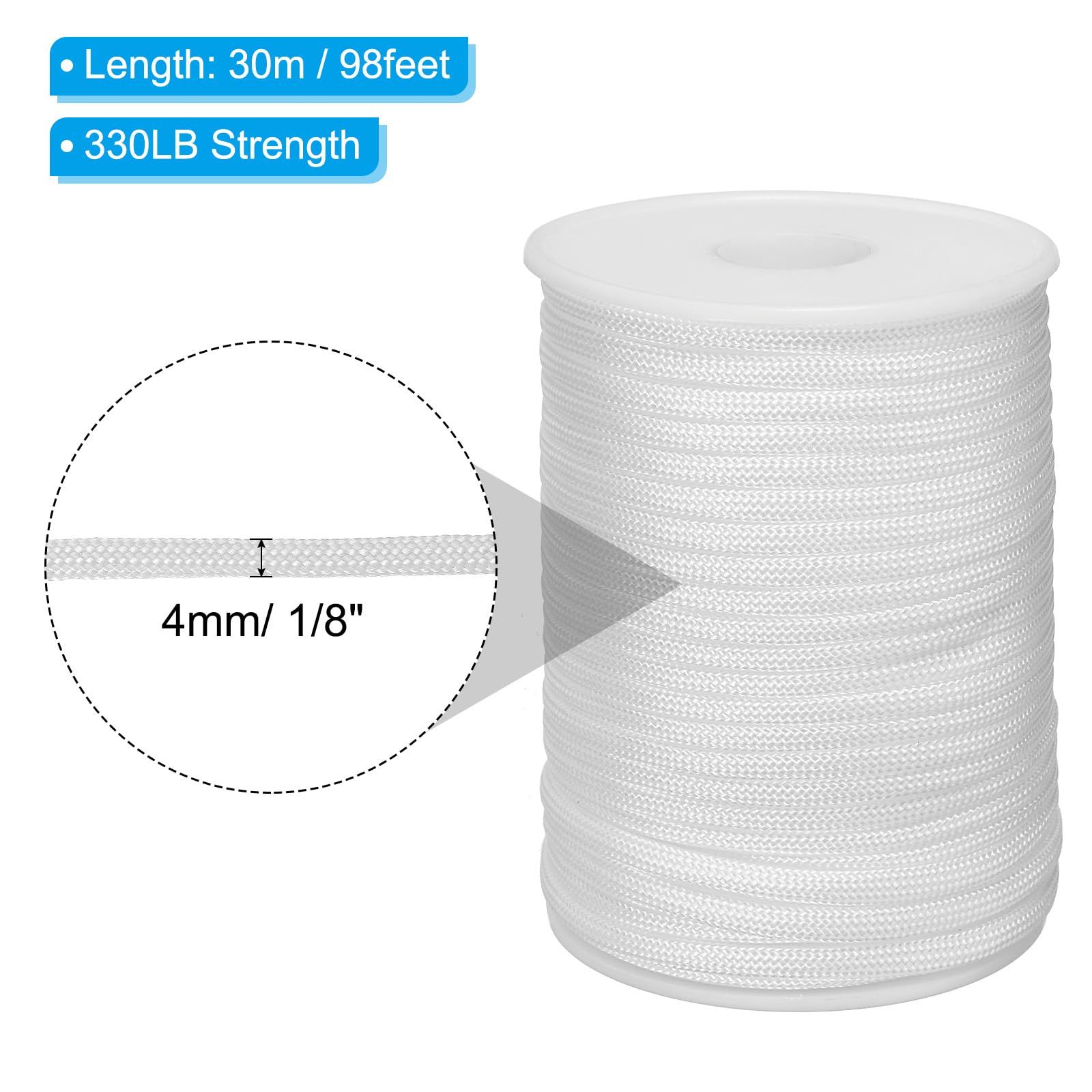 PATIKIL 100 Feet Paracord Rope 550lb - Image 2