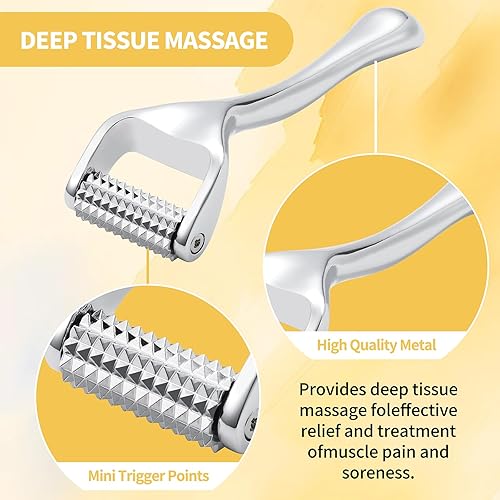 Miniatura 2 de Running man Rodillo de acupresión, rodillo de acupuntura para aliviar el dolor muscular, rodillo de masaje, herramienta de masaje de tejido profundo