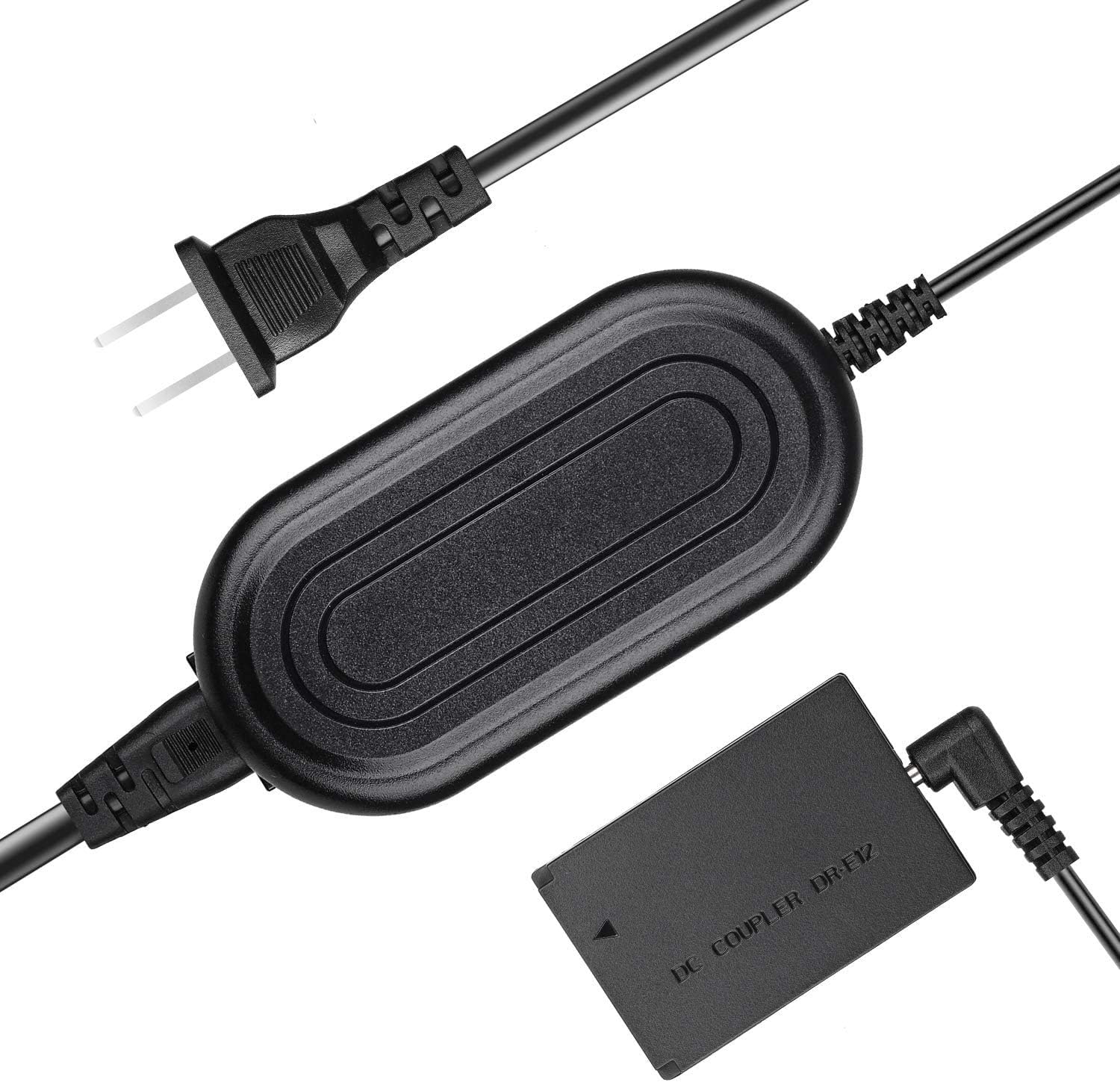 ENEGON ACK-E12 AC Power Adapter Supply EOS M50 Dummy Battery LP-E12 DR-E12 DC Coupler Charger Kit, fit for Canon EOS M50 Mark II, M100 M200 M M2 M10, Kiss M, Kiss M2 Digital Camera