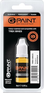 Trek Bike Touch-Up Paint - Marigold - Gloss - GPaint 10ml Bottle - Touch-Up Paint Kit for Scratched or Chipped Bike Frames - GPaint Bike Paint