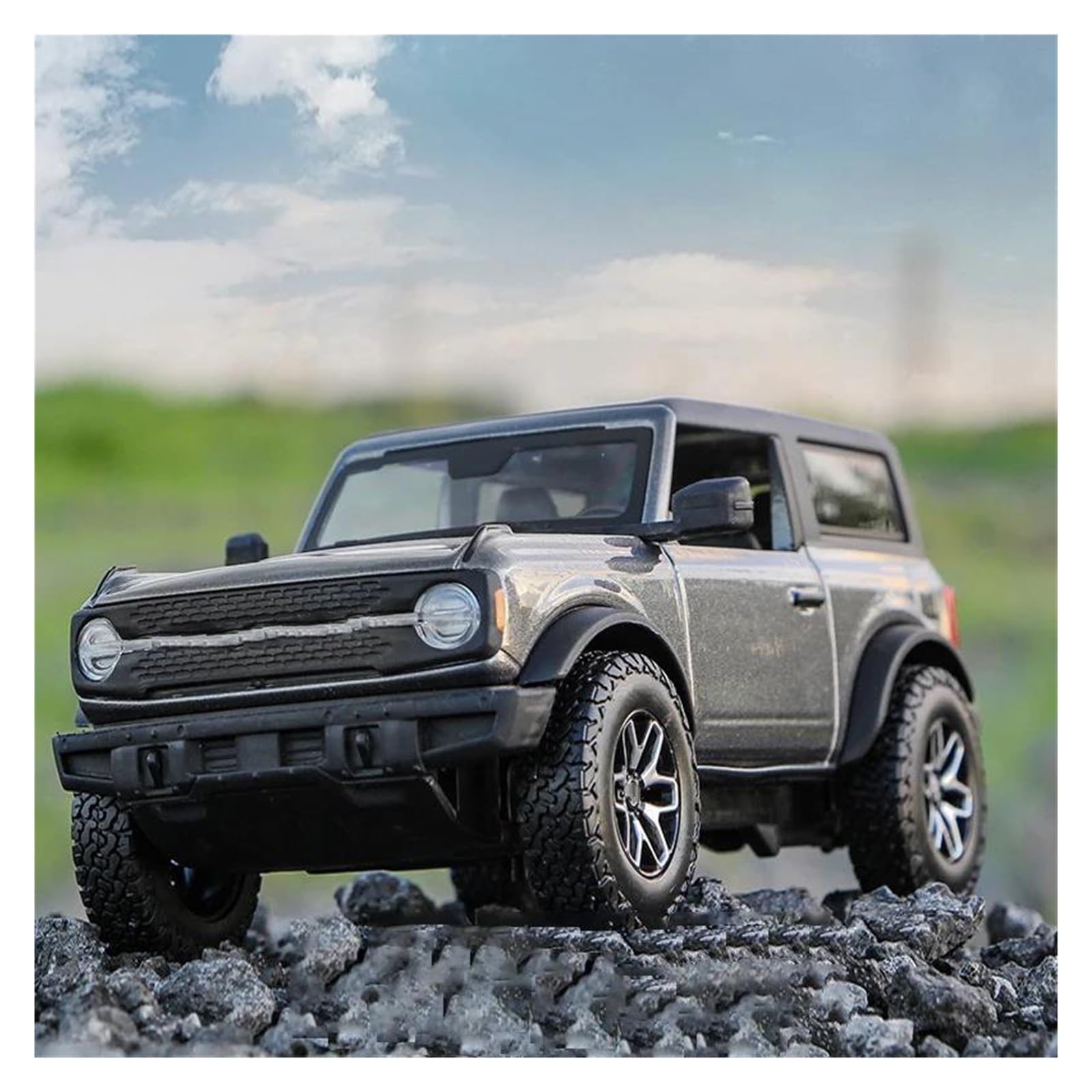 Btwodian Scale Model Car For Bronco For Badlands 2021 Diecast Model Car