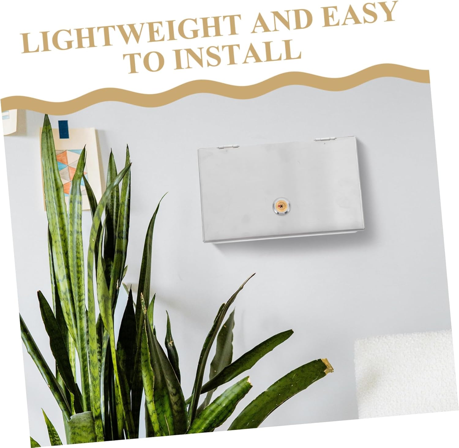 Heavy Duty Security Box Socket Protection Case Modern Stainless Steel Electrical Socket Cover for Outlets