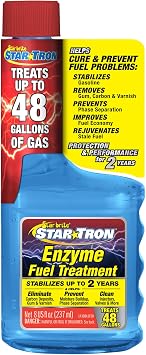 Star Tron Enzyme Fuel Treatment - Gas, Stabilizes Old Gasoline