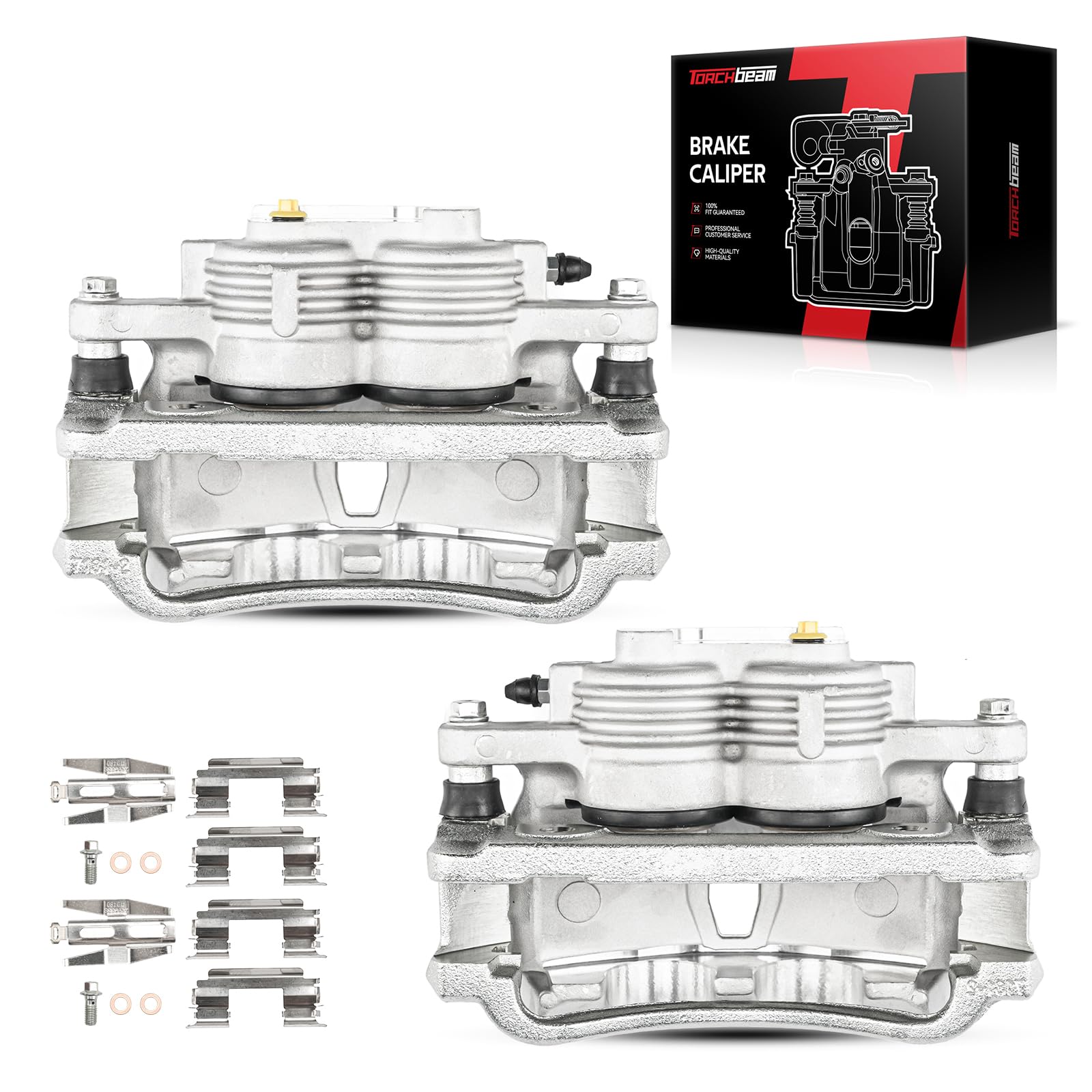 Torchbeam Front Brake Calipers Set for Ford Mustang 1999-2002