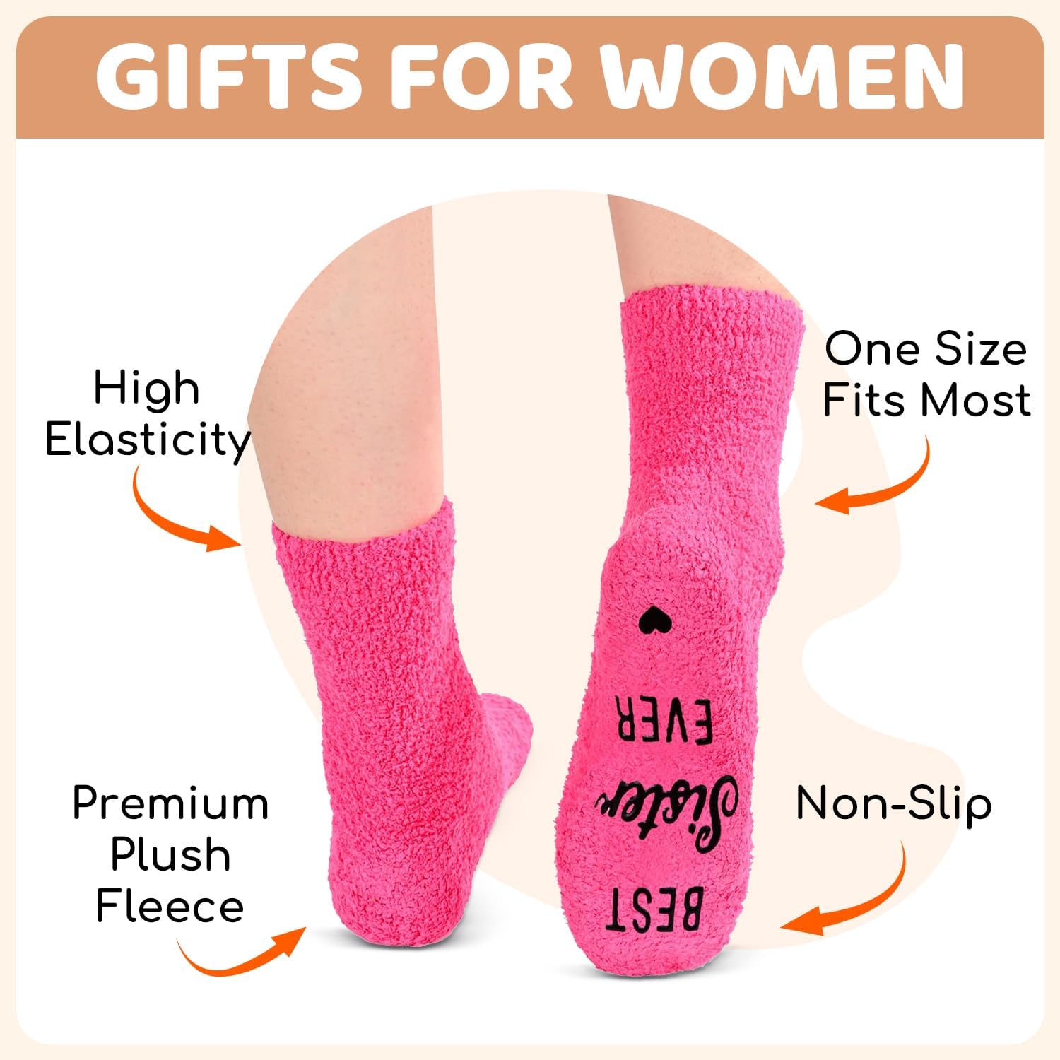 HAPPYPOP Mothers Day Socks - Gifts for Daughter Mother Sister in Law, Grandma Aunt Socks - Image 5