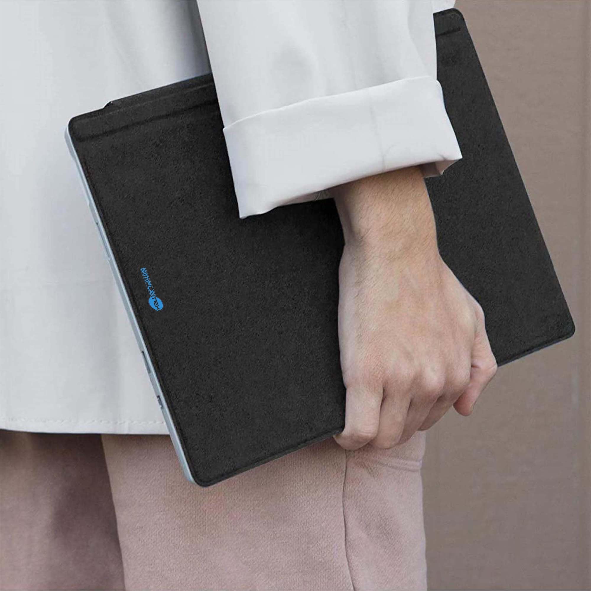 SIMPLETEK - Obudowa klawiatury magnetycznej Touchpad - IT, kompatybilna z Microsoft Surface Pro 3 4 5 6 7 | podświetlana (odnowiona)