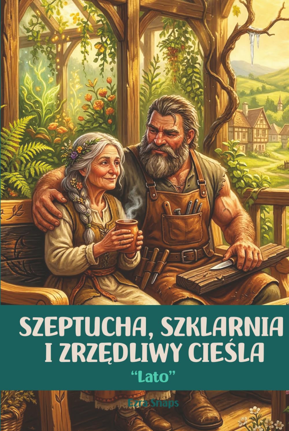 Szeptucha, Szklarnia i Zrzędliwy Cieśla: Lato: Słowiańskie cozy fantasy. Magia letniego słońca, wspólna praca i kojący rytm rzemiosła. Tom 2