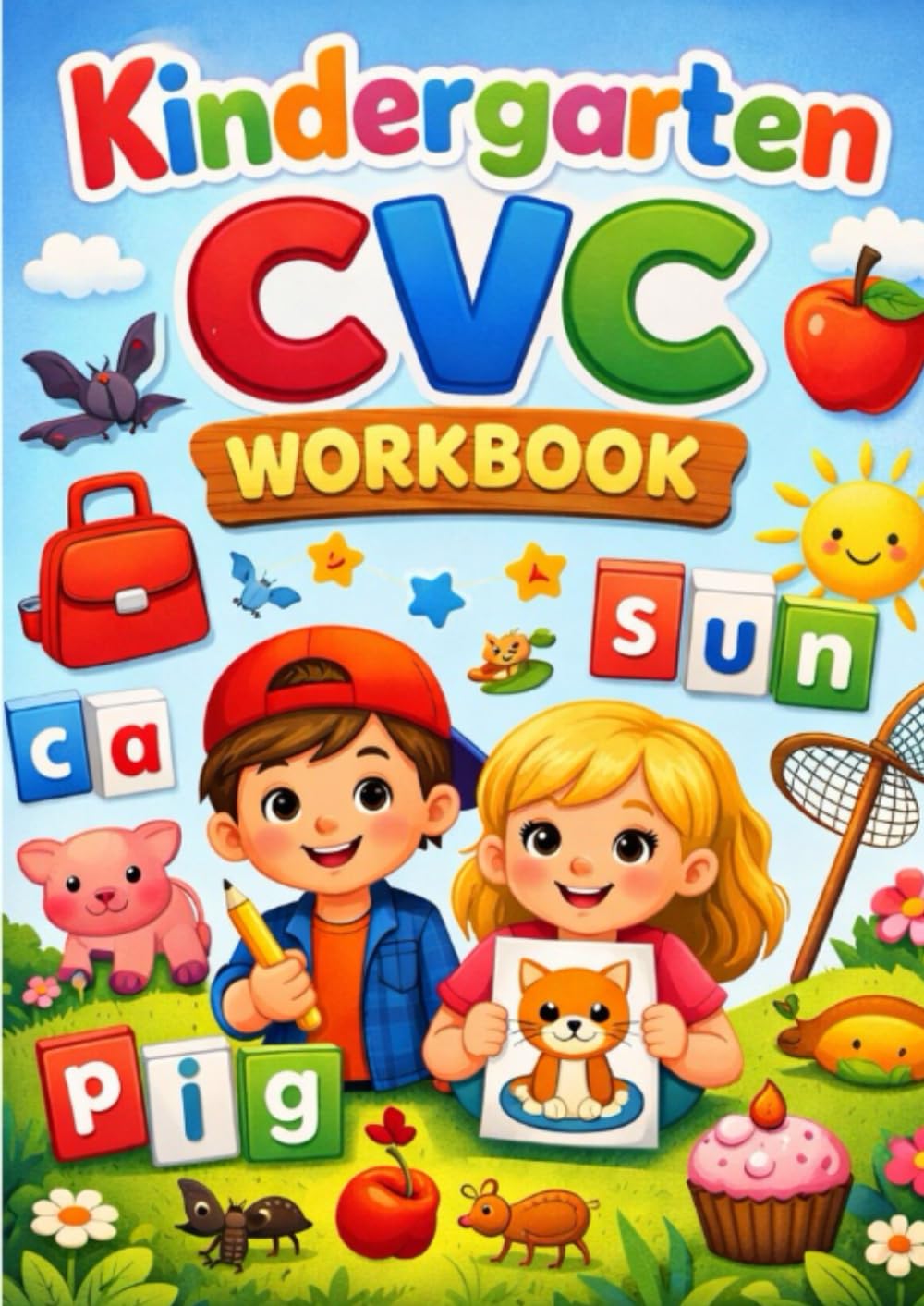 Kindergarten CVC Workbook