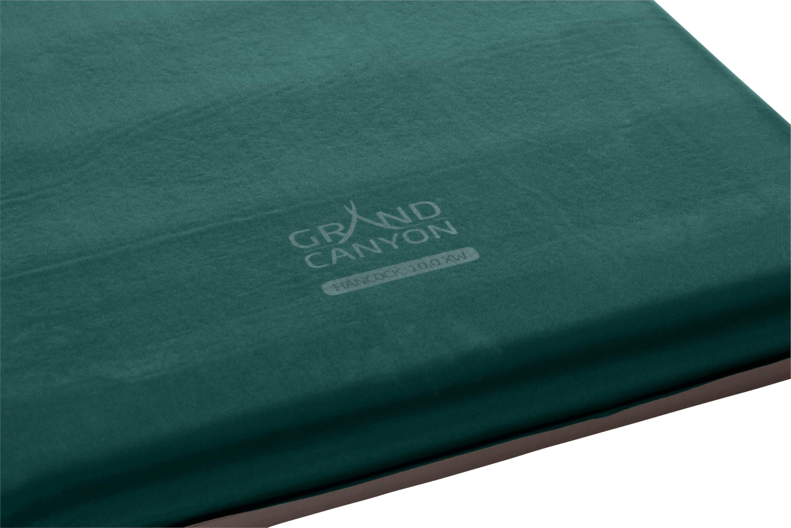 Grand Canyon HANCOCK 10.0 XW - Alfombra autoinflable, alfombra de camping - 198x76x10cm - Botanical Garden (verde oscuro)