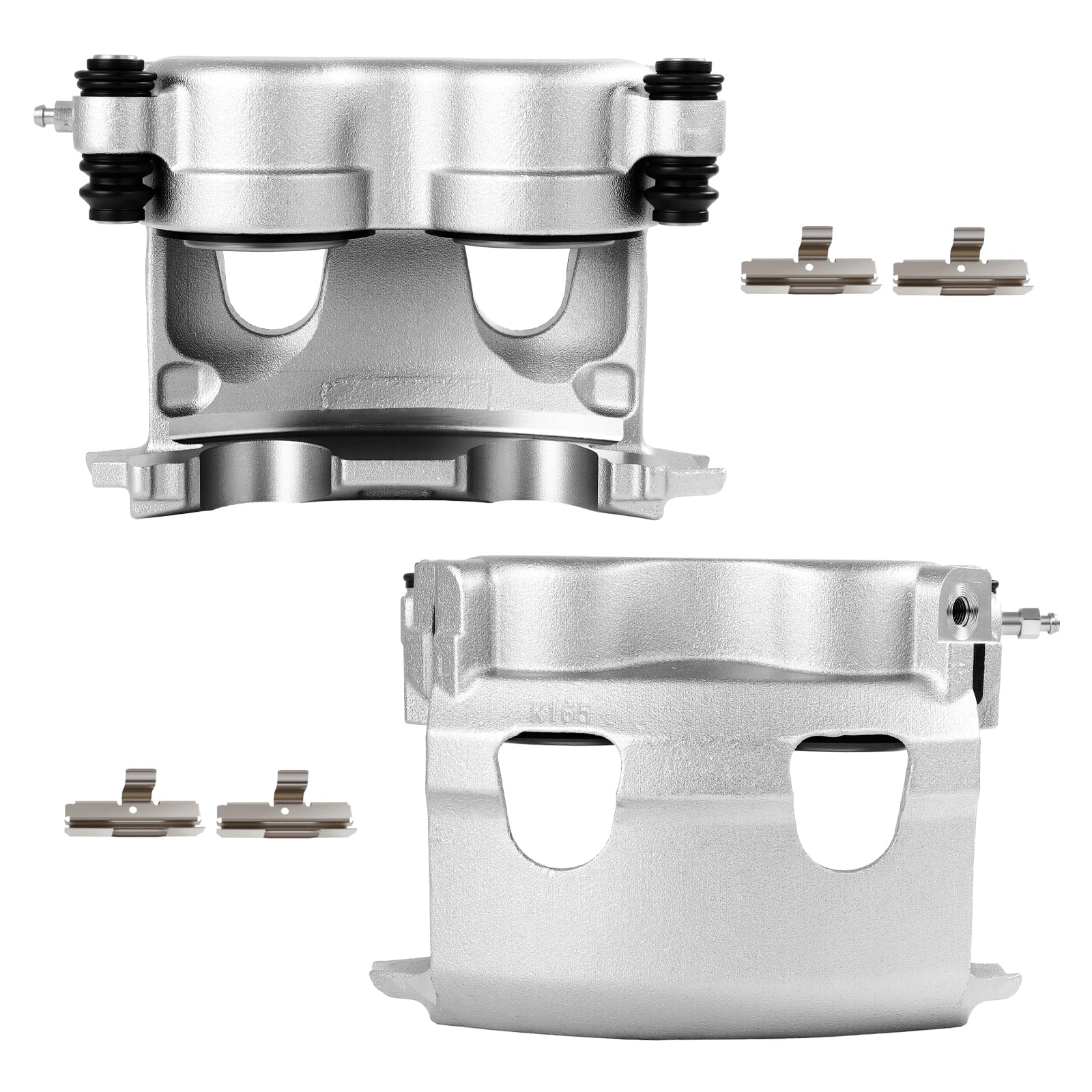 SCITOO 18-4761 18-4760 Front Left &amp; Right Disc Brake Calipers Assembly Without Bracket For Ford