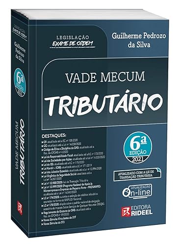 Vade Mecum Tributário - Legislação Exame De Ordem - 6ª Edição (2021)