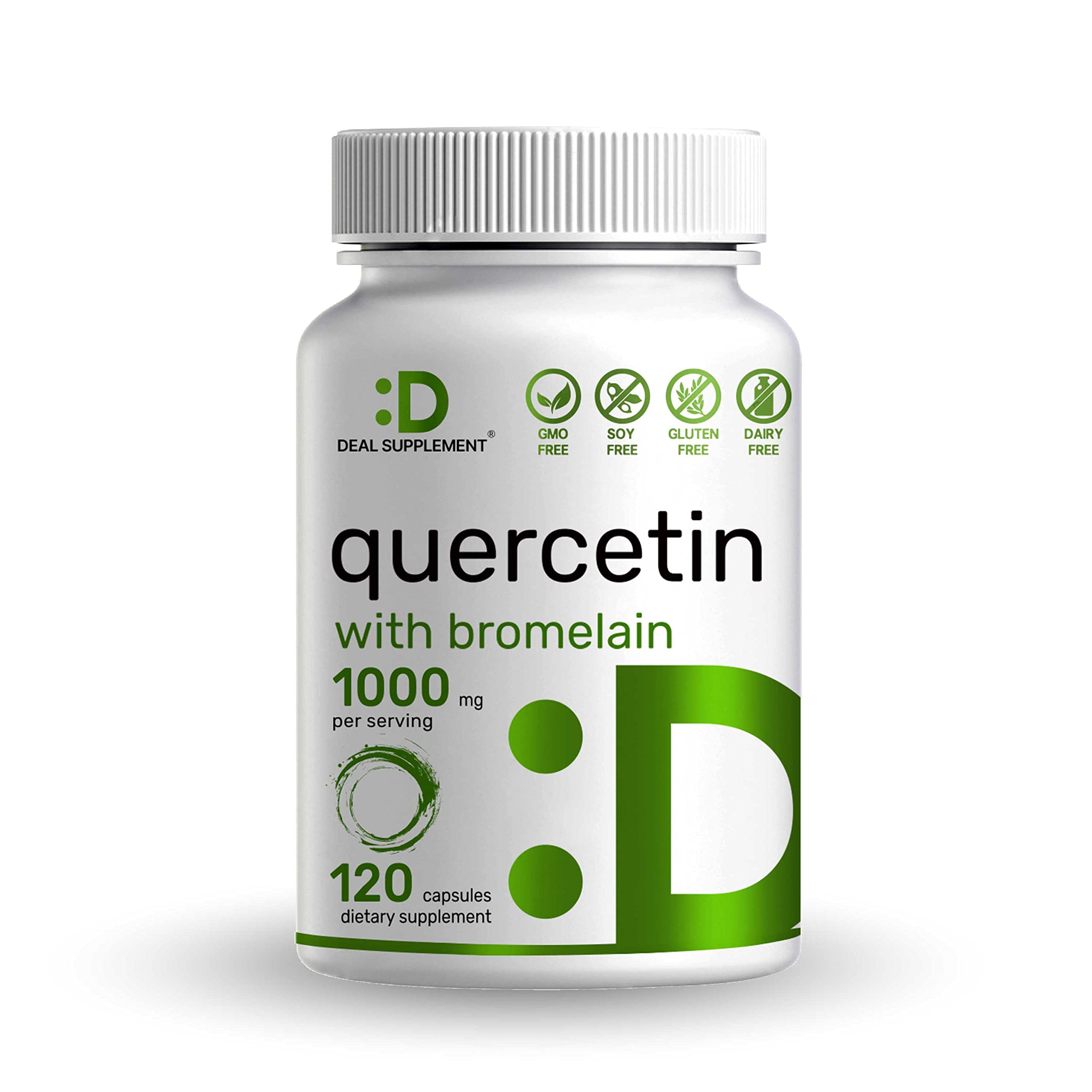 Buy Quercetin 1000mg 21 Formula, Bromelain with Quercetin Supplements