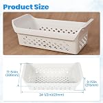 KUAFU 2 X 5304512718 24.5" Panier de rangement Compatible avec Frigidaire Coffre congélateur Organisateur Bins Accessoires de rangement