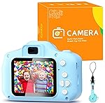 CADDLE & TOES Kids Camera, Christmas Birthday Gifts for Girls or Boys Aged 4+ to 14Years Old, Digital Camera with Video, HD,40 MP Camera Toys (Camy Blue)(SD Card Not Included)