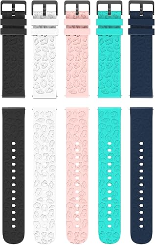 Accesorios para reloj inteligente compatibles con iTech Fusion 2/2S / 2R, correa de reloj de silicona de 0.787 pulgadas de liberación rápida para