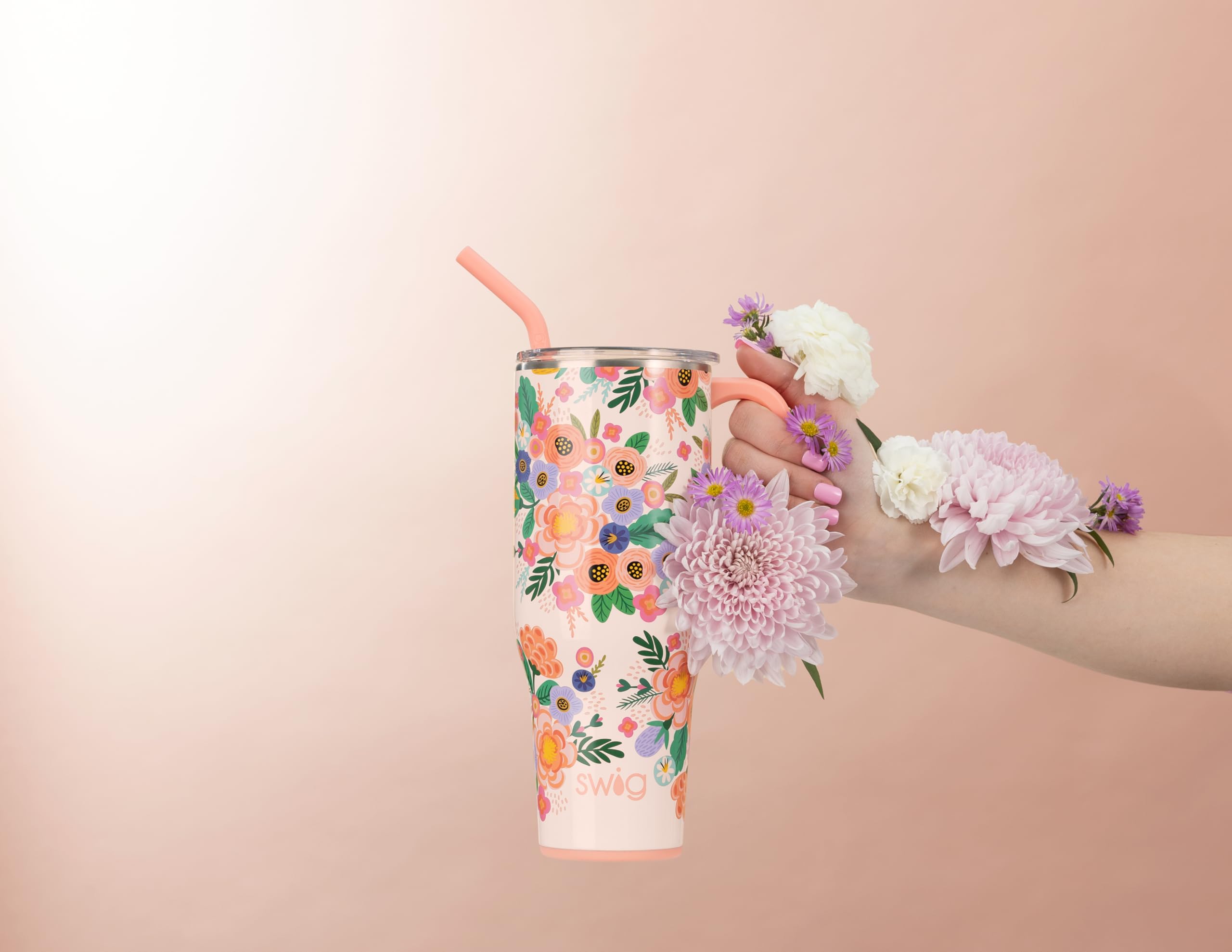 Amazon.com | Swig Life 40oz Mega Mug, 40 oz Tumbler with Handle