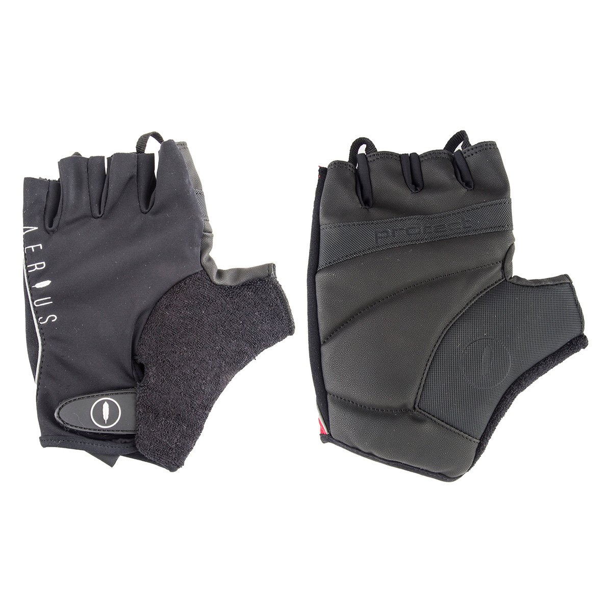 AERIUS Classic Short Finger Cycling Gloves - SO-2202 (Black - M)