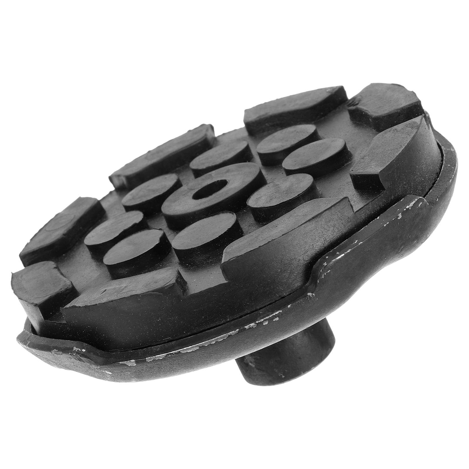 MAGICLULU Set Accessori per Martinetto Idraulico 3 Ton in Acciaio Cuscinetto Antiscivolo in Gomma, Adattatore Orizzontale per Cric a Bottiglia, Supporto Stabile per Sollevamento Auto