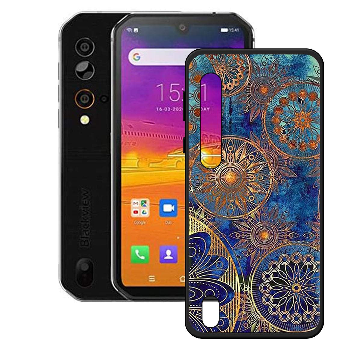 Custodia Per Blackview BV9900 PRO - Cover Posteriore Morbida In Silicone TPU Con Stampa Diavolo Dei Cartoni, Protezione Anti Graffio - 4