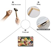 Vista 5 de Arte de decoración de pared para comedor, cocina, cocina, comedor, especias, verduras, cocina, comedor, decoración de pared, pintura artística