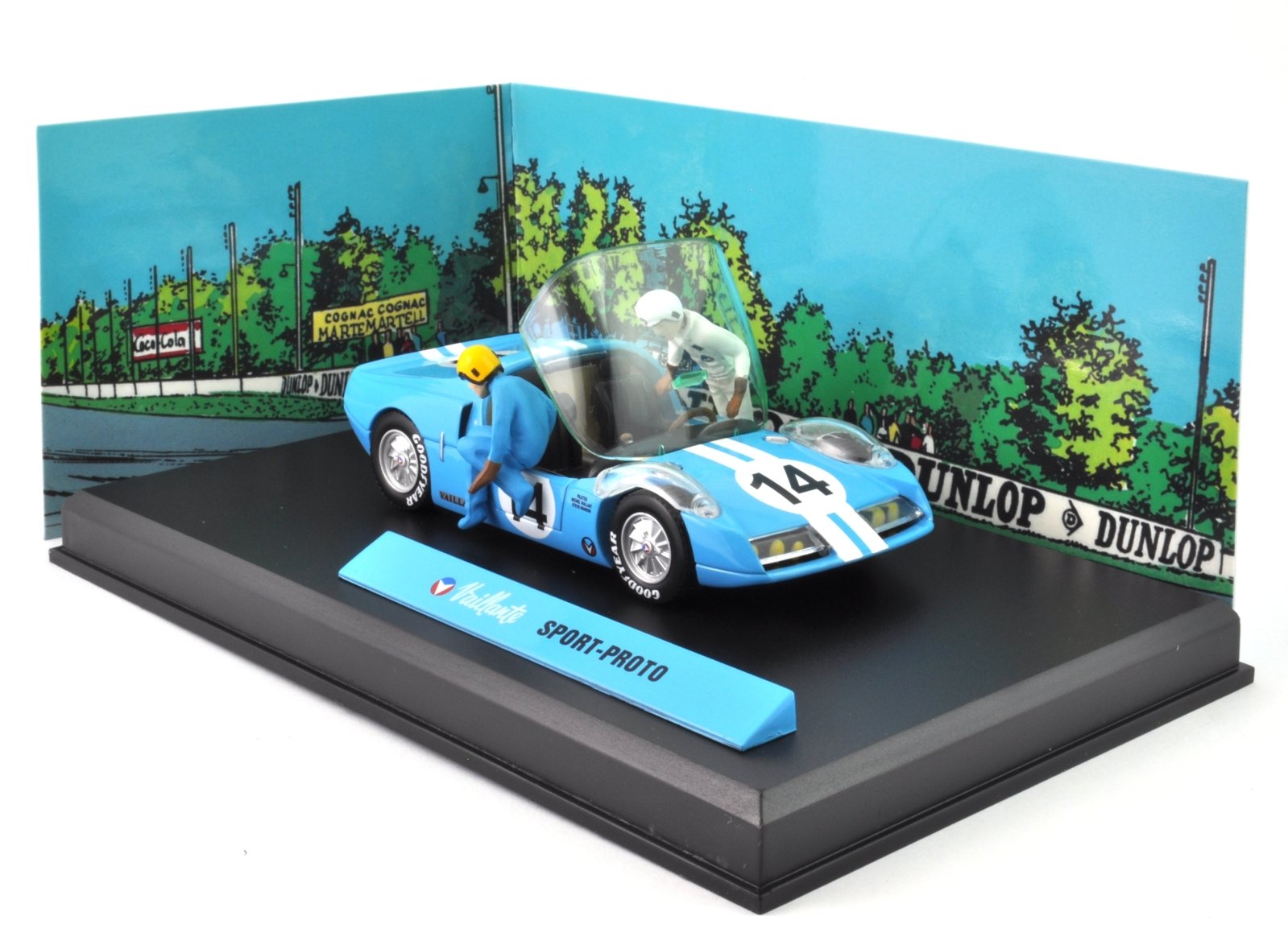 Miniature Michel Vaillant 1/43 – Vaillante Proto N°27 – Le Mans 80 – Collectionneur (Boîte Intacte)