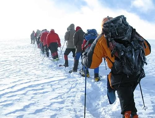 Miniatura 9 de Tienda de campaña para 2 personas ultraligera, nailon Ripstop 20D PU4000 impermeable para acampar debajo de la tienda (82.7 x 47 pulgadas, negro)