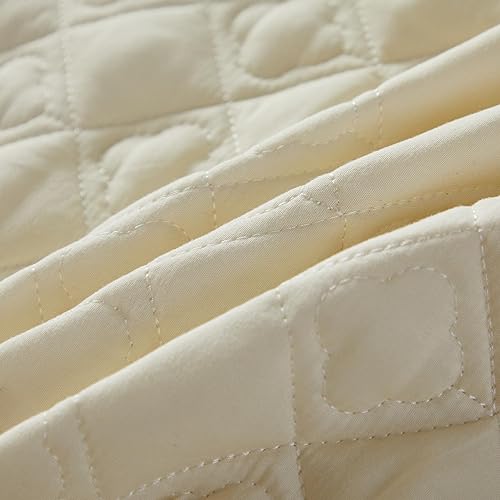 Miniatura 6 de ZIQINPSQ Sábana bajera amarilla tamaño Queen, sábana bajera de bolsillo profundo, cálida para invierno, transpirable, antideslizante, perfecta para