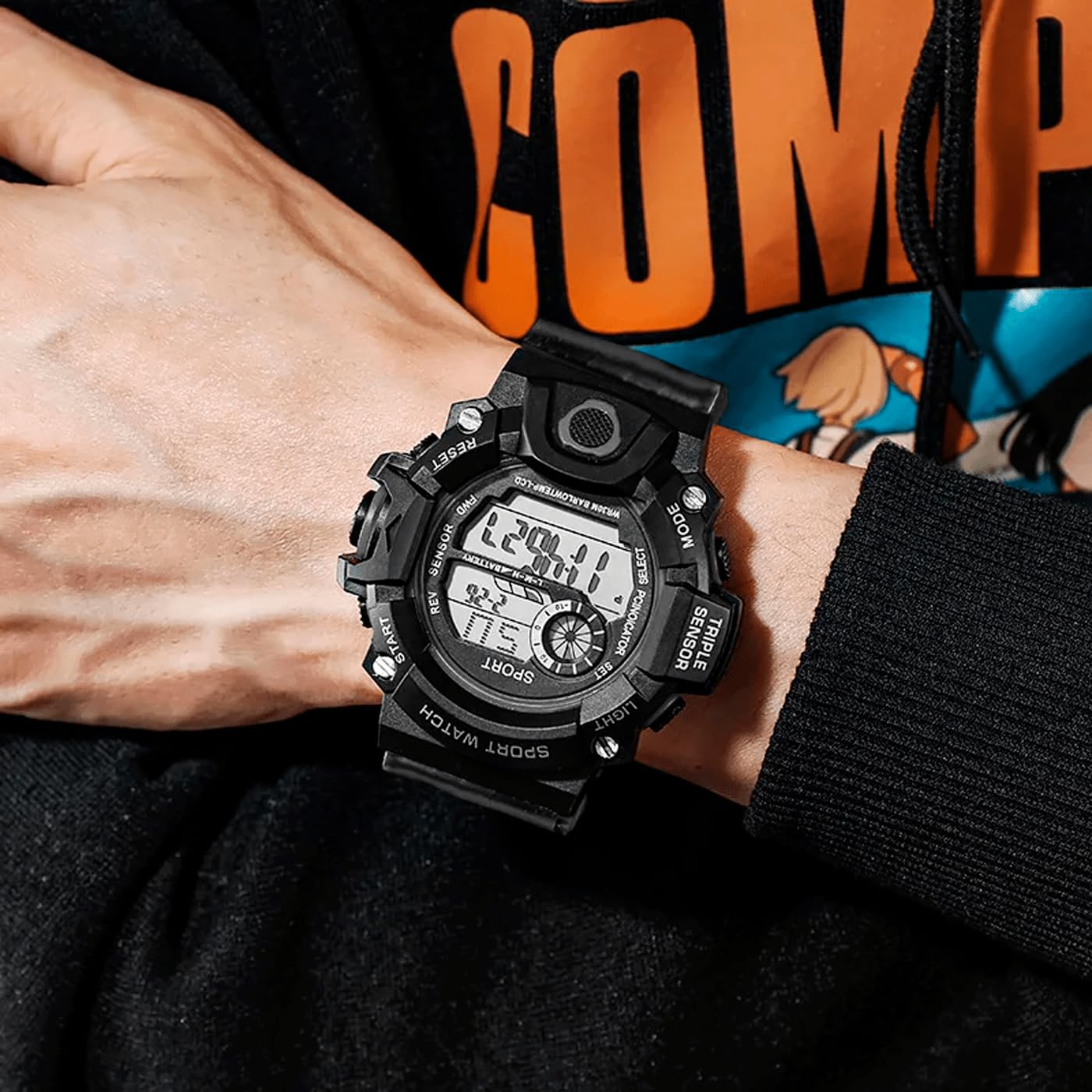 Relógio Masculino Militar Esportivo Digital Sport Esporte Estilo Tático Jovem Skatista em promoção! Veja a oferta e mais achadinhos de Relógios de pulso 4 Hoje é o melhor dia para comprar Relógio Masculino Militar Esportivo Digital Sport Esporte Estilo Tático Jovem Skatista com aquele preço maroto! Promoção! Aproveite a oferta! 4