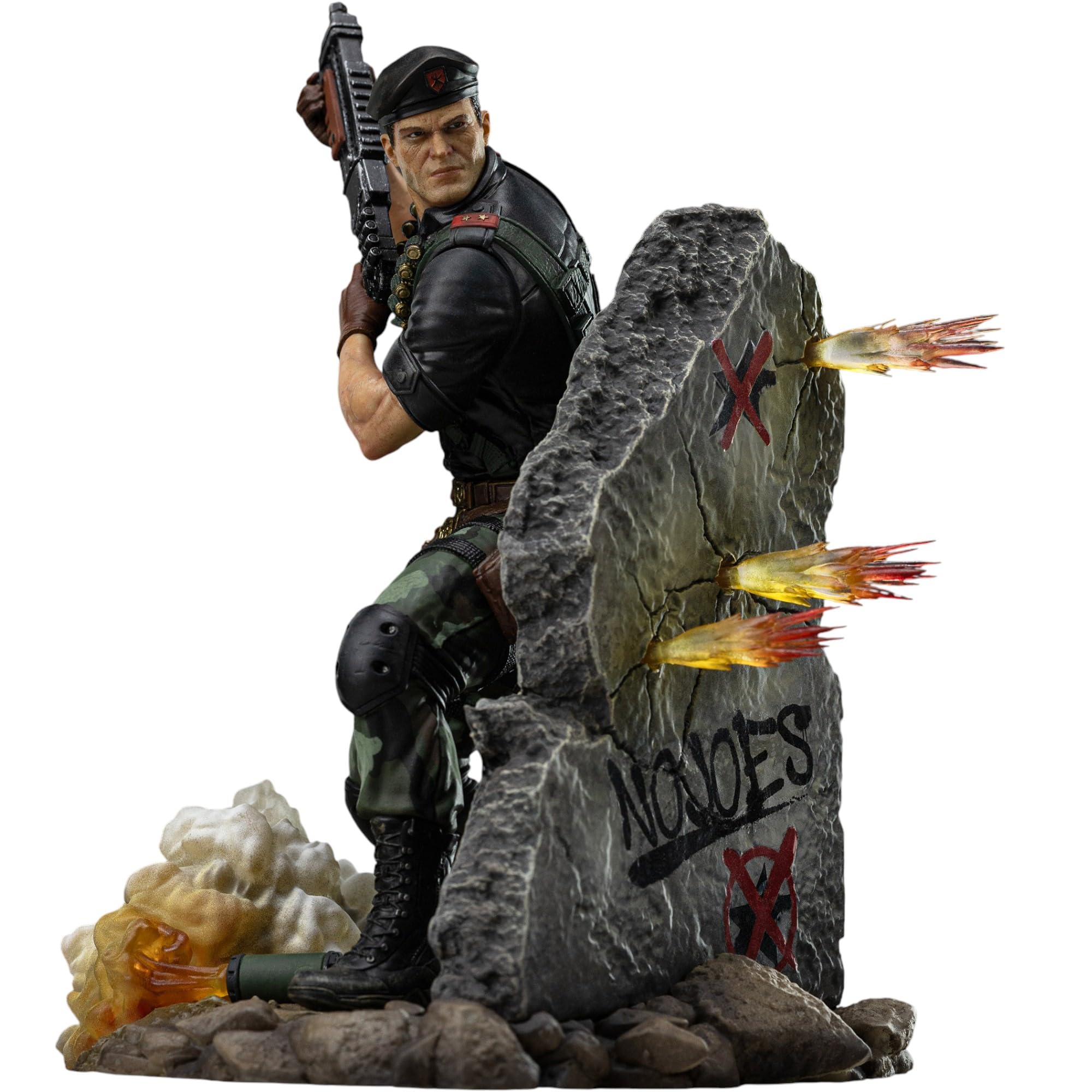 Statue Flint G.I. Joe Iron Studios 1/10, revivez vos souvenirs d'enfance en résine