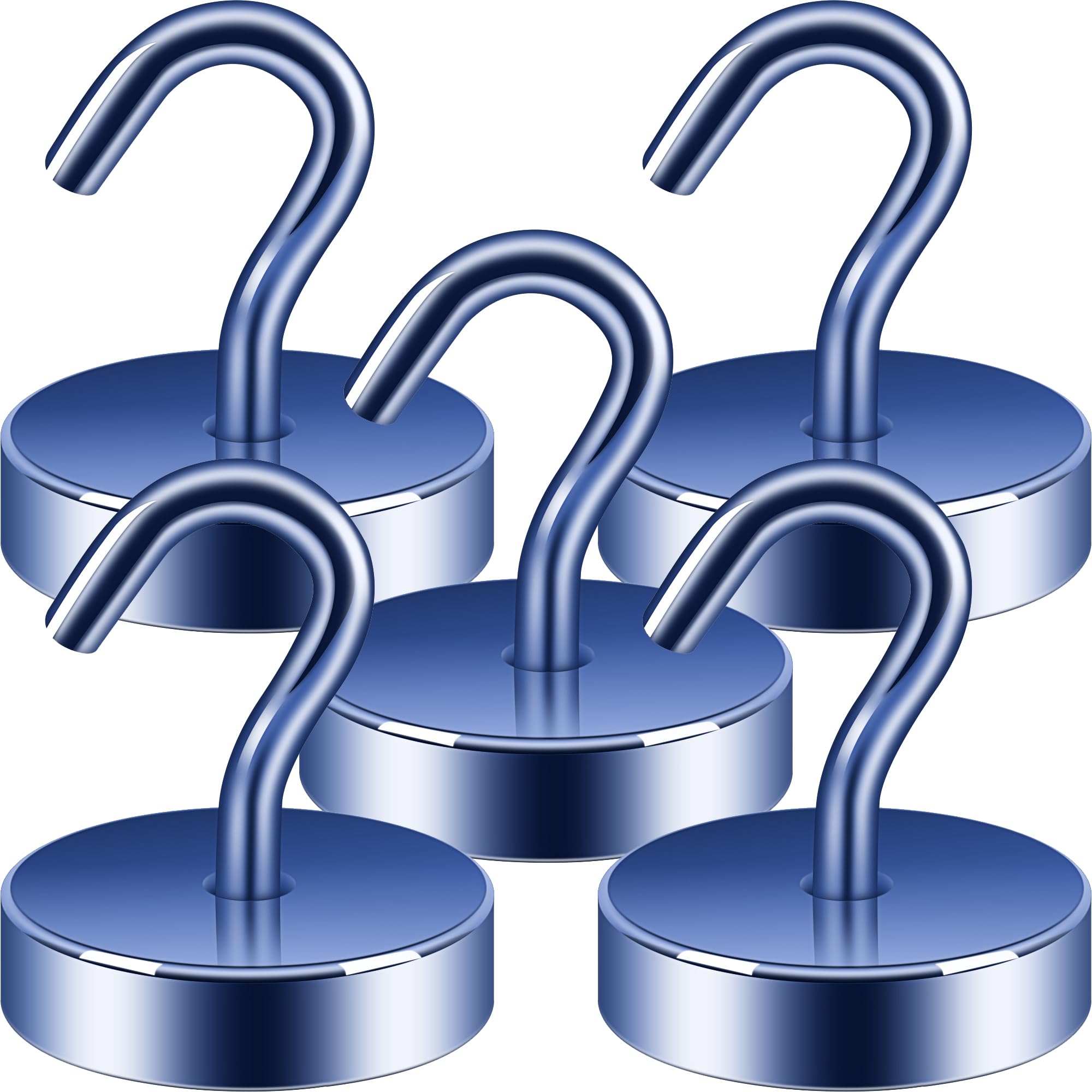 Neosmuk Magnetic Hooks - 5 Pack for Tools & Gear -29 Neosmuk Magnetic Hooks - 5 Pack for Tools & Gear -29